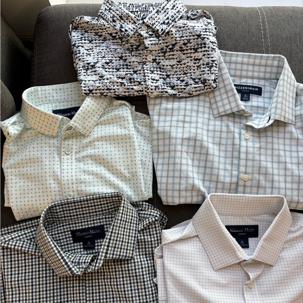 Mizzen+Main Men's Button Up Shirts